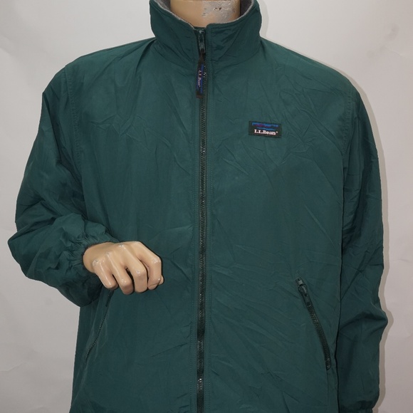 ll bean fleece lined jacket